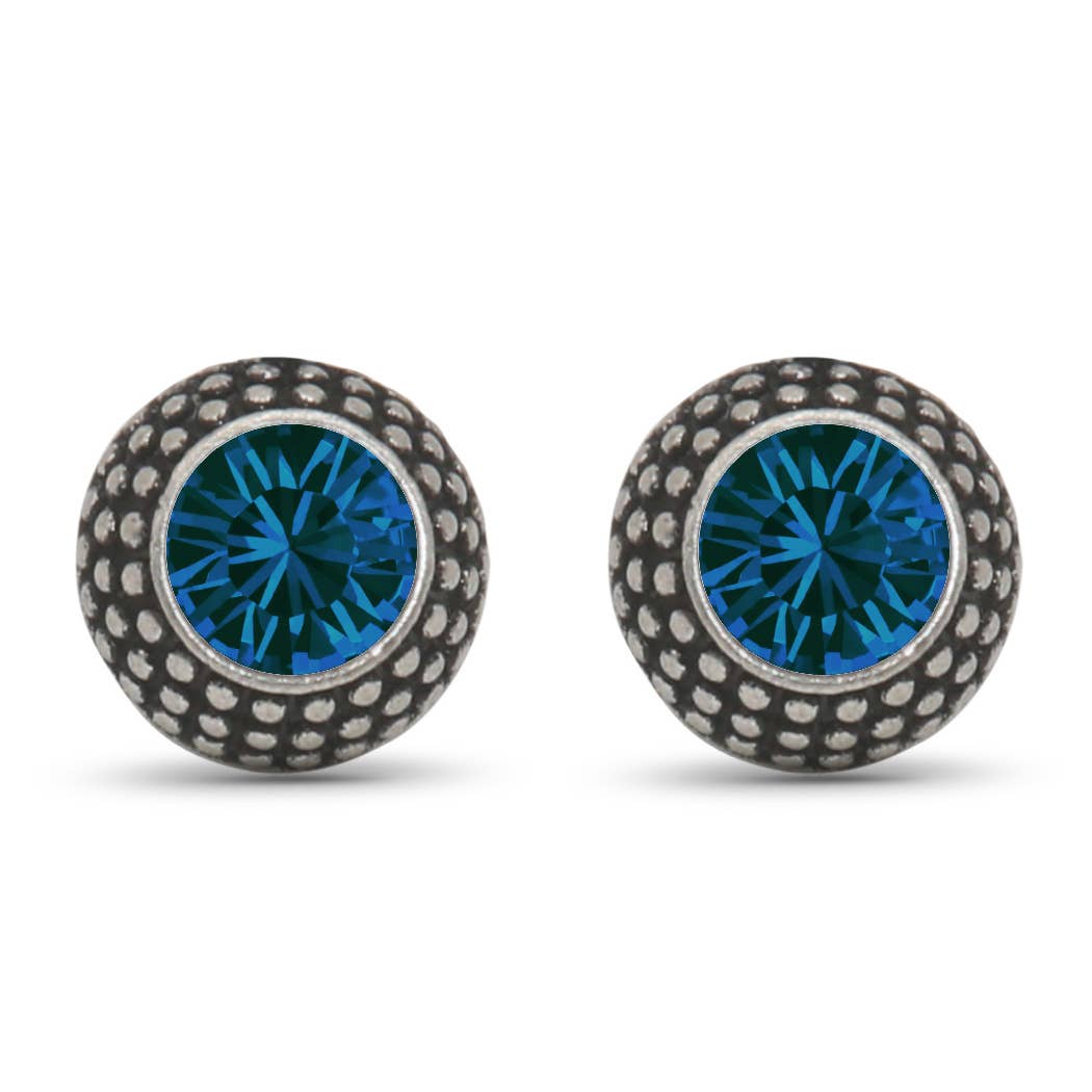 Soul Collection - Lea stud earrings with premium crystal