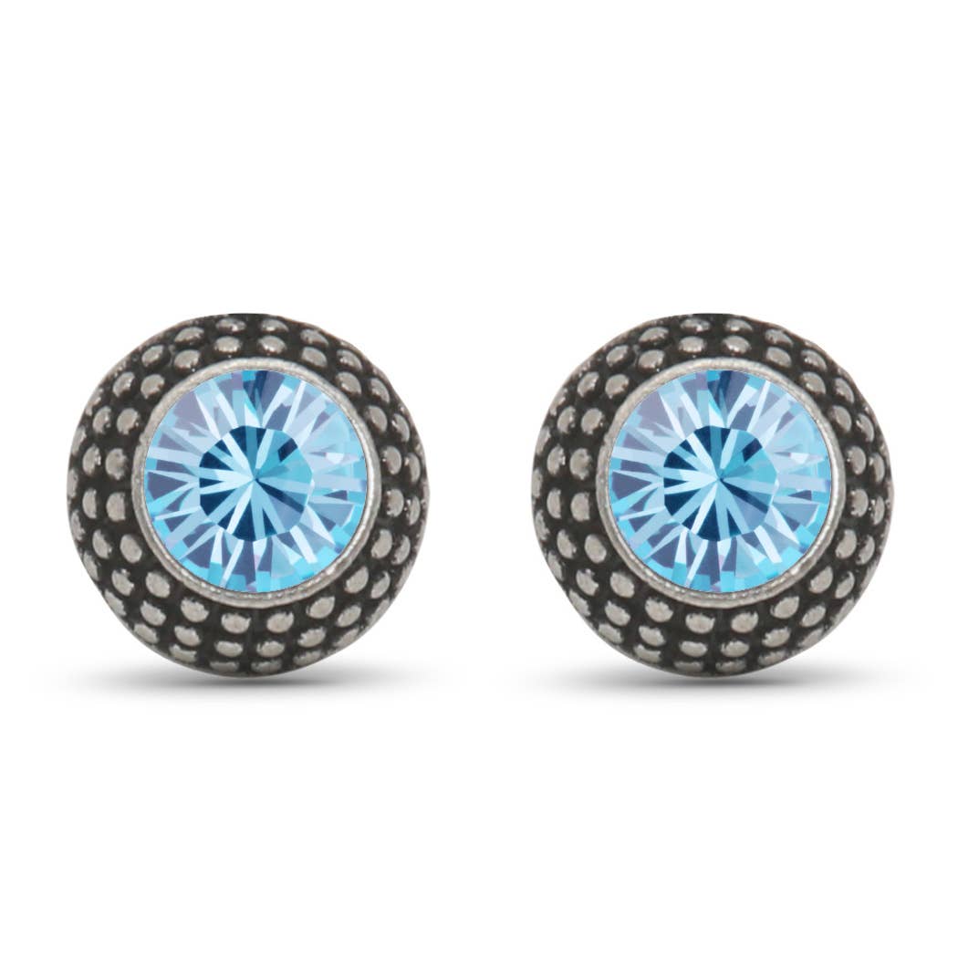 Soul Collection - Lea stud earrings with premium crystal
