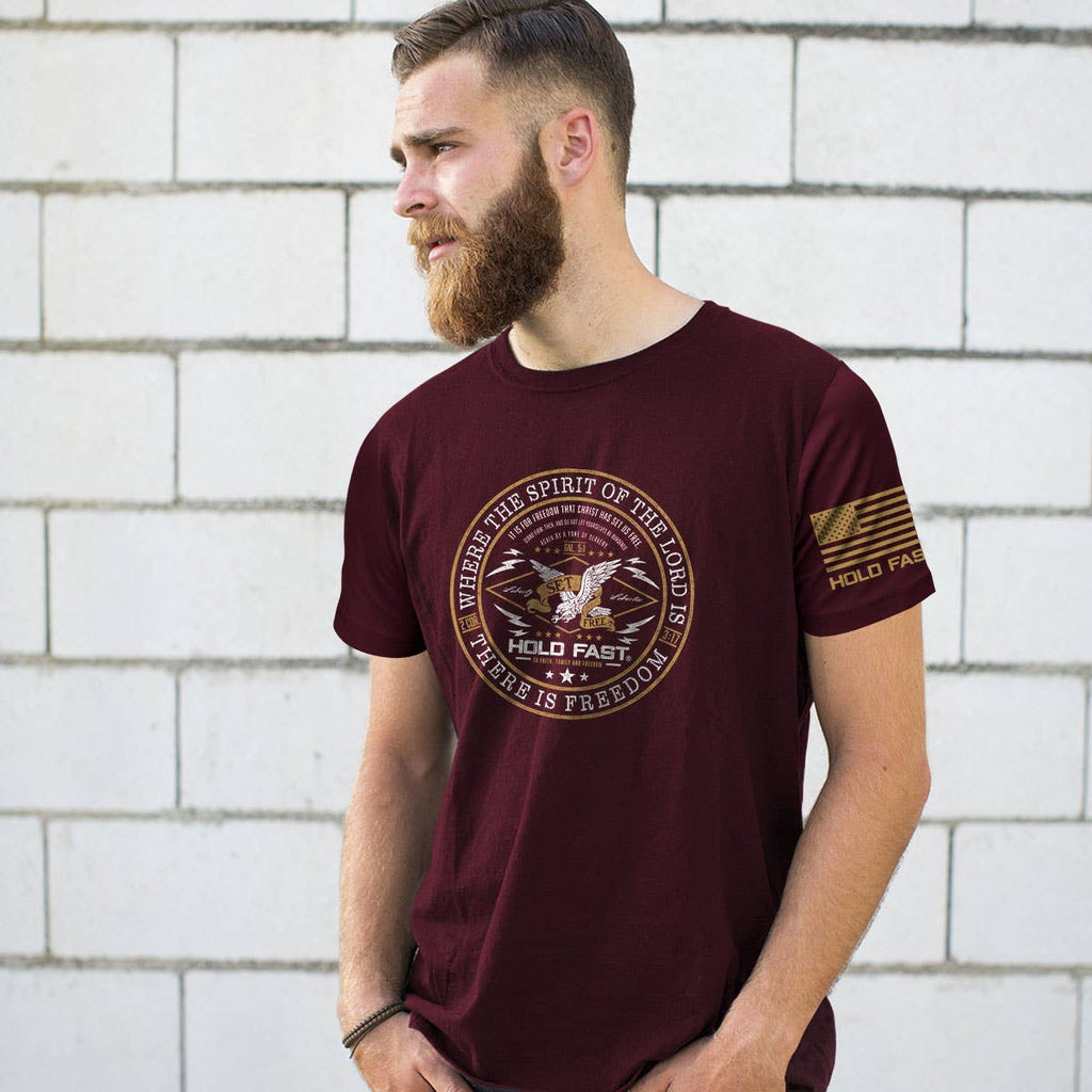 Kerusso - Hold Fast Mens T-Shirt Spirit Of The Lord