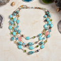 Multi-strand Turquoise Mix Necklace