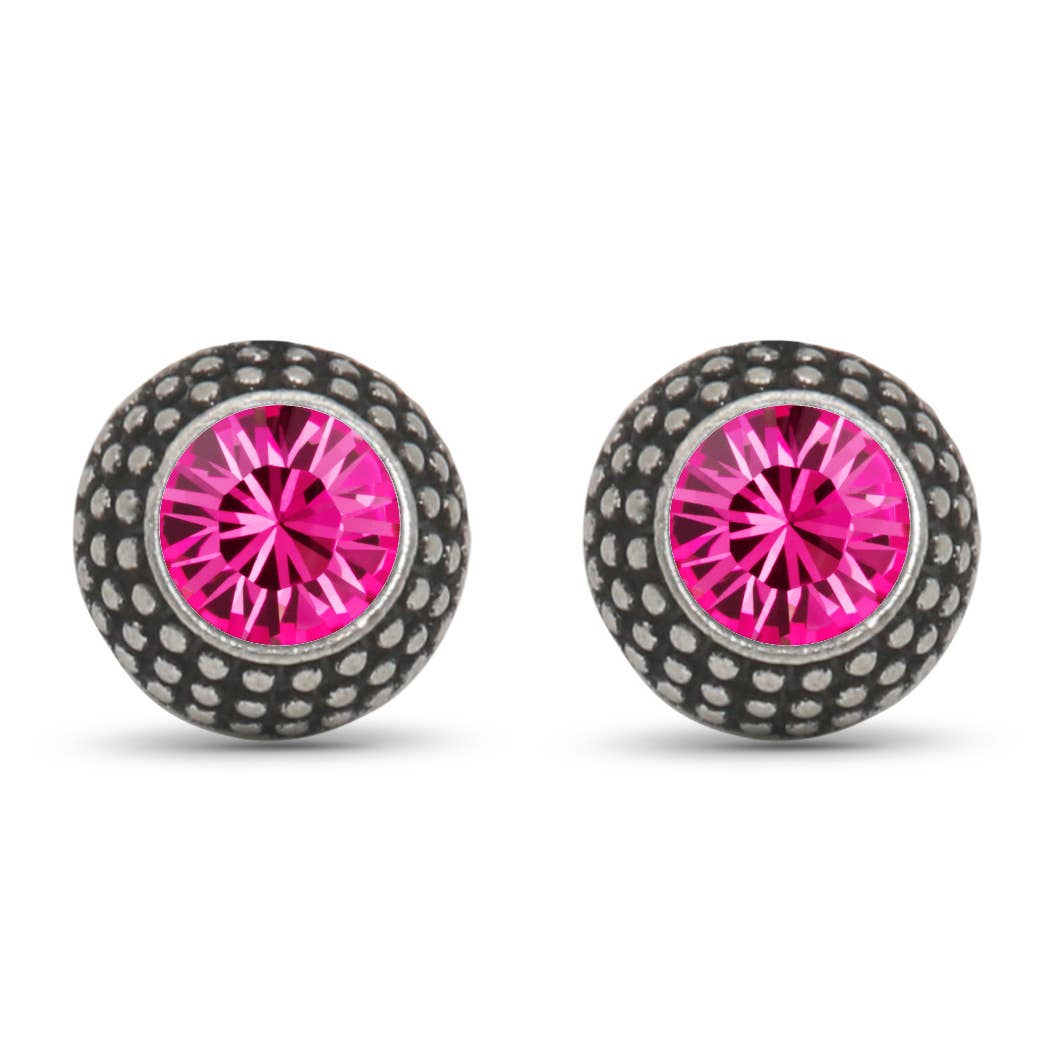 Soul Collection - Lea stud earrings with premium crystal