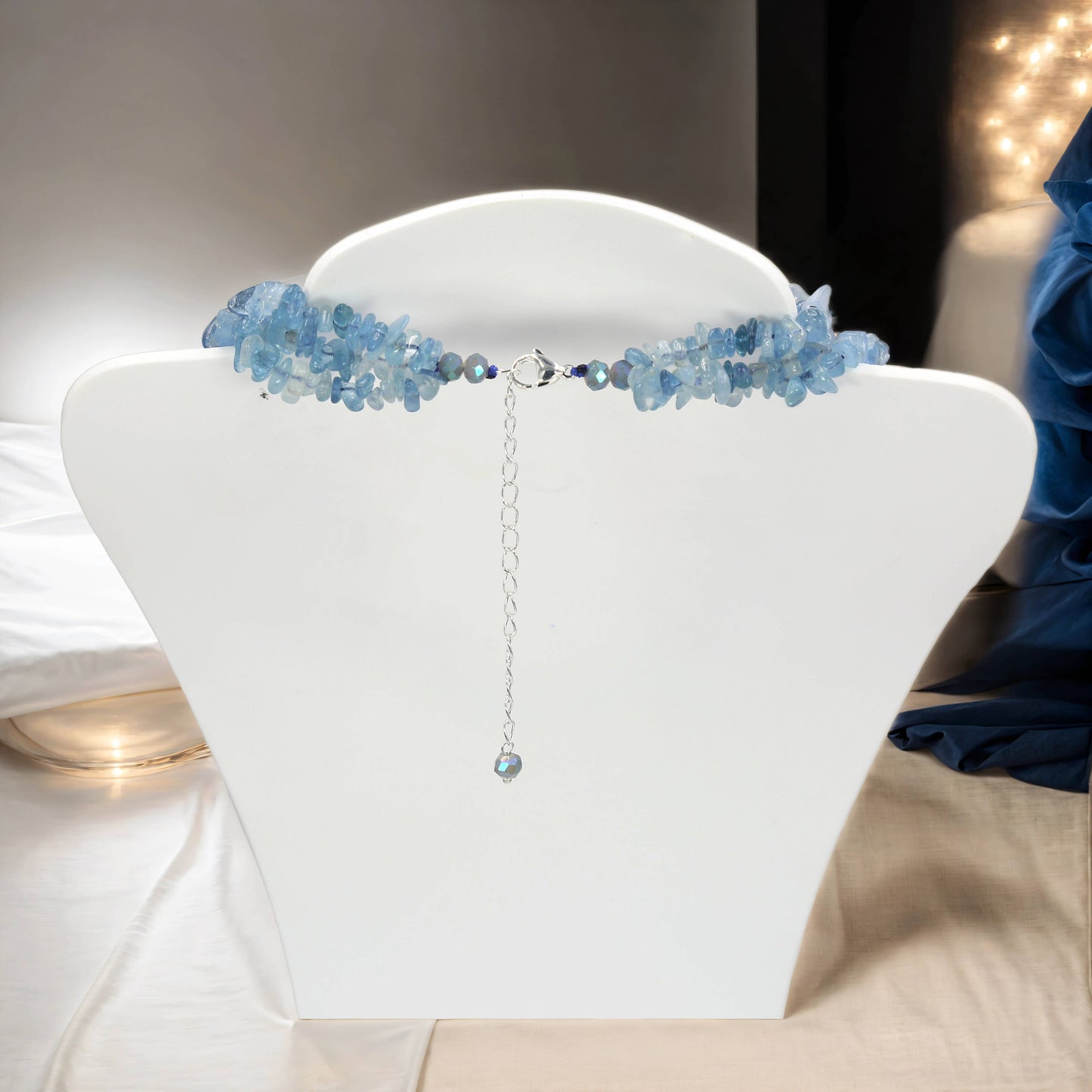 Kyanite Triple-Strands Necklace