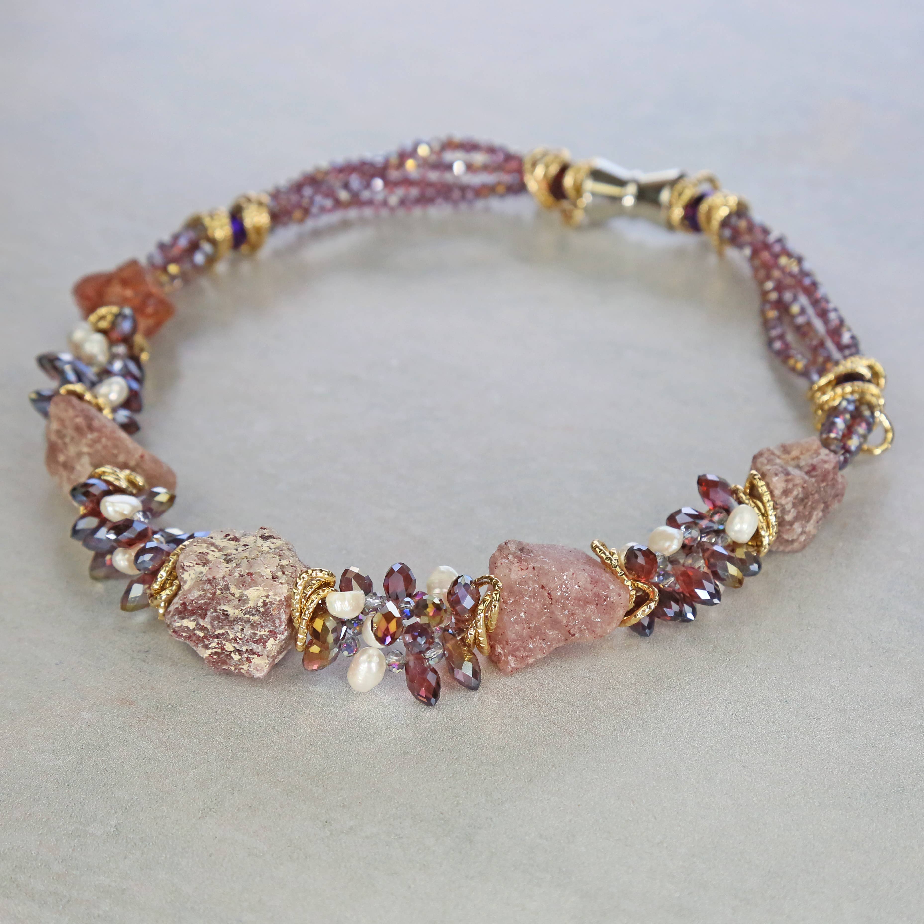 IST Jewelry - Gemstones & Crystal Short Necklaces