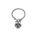 Bali Designs - SB-0994-AM Sterling Silver Bracelet With Gemstone