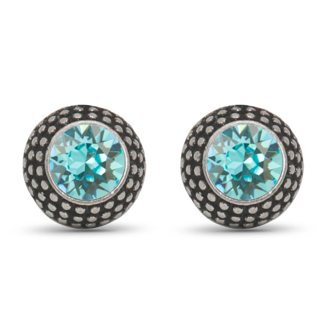 Soul Collection - Lea stud earrings with premium crystal