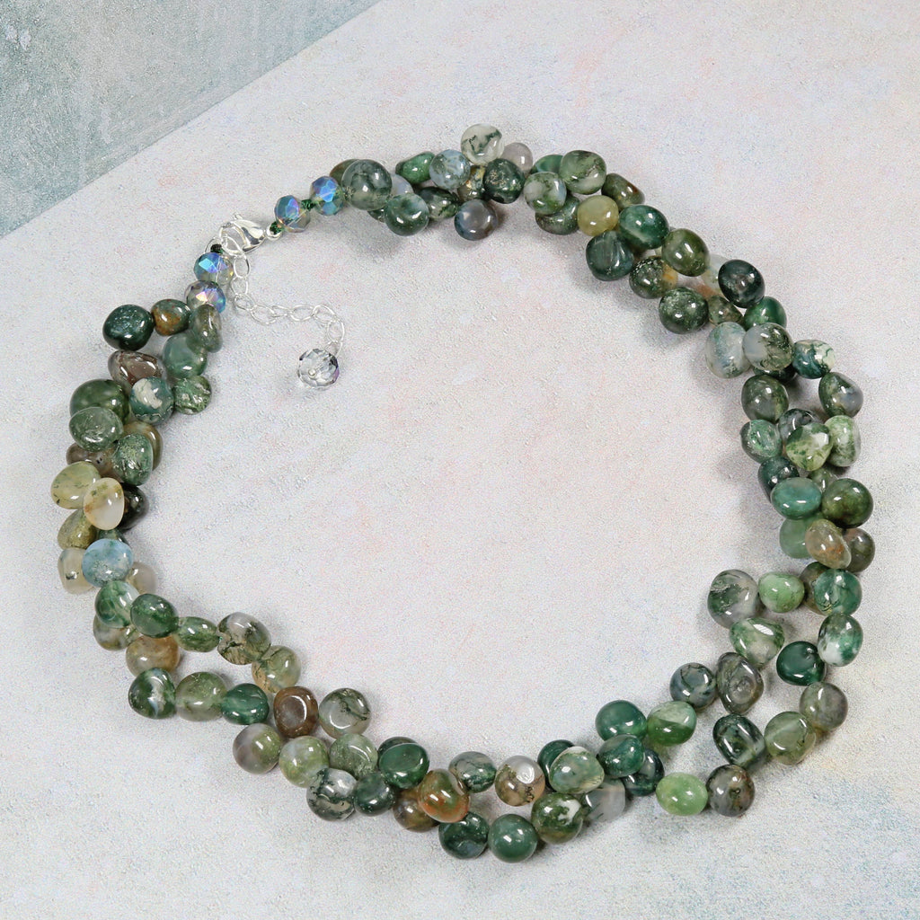 Fancy Jasper Torsade Necklace