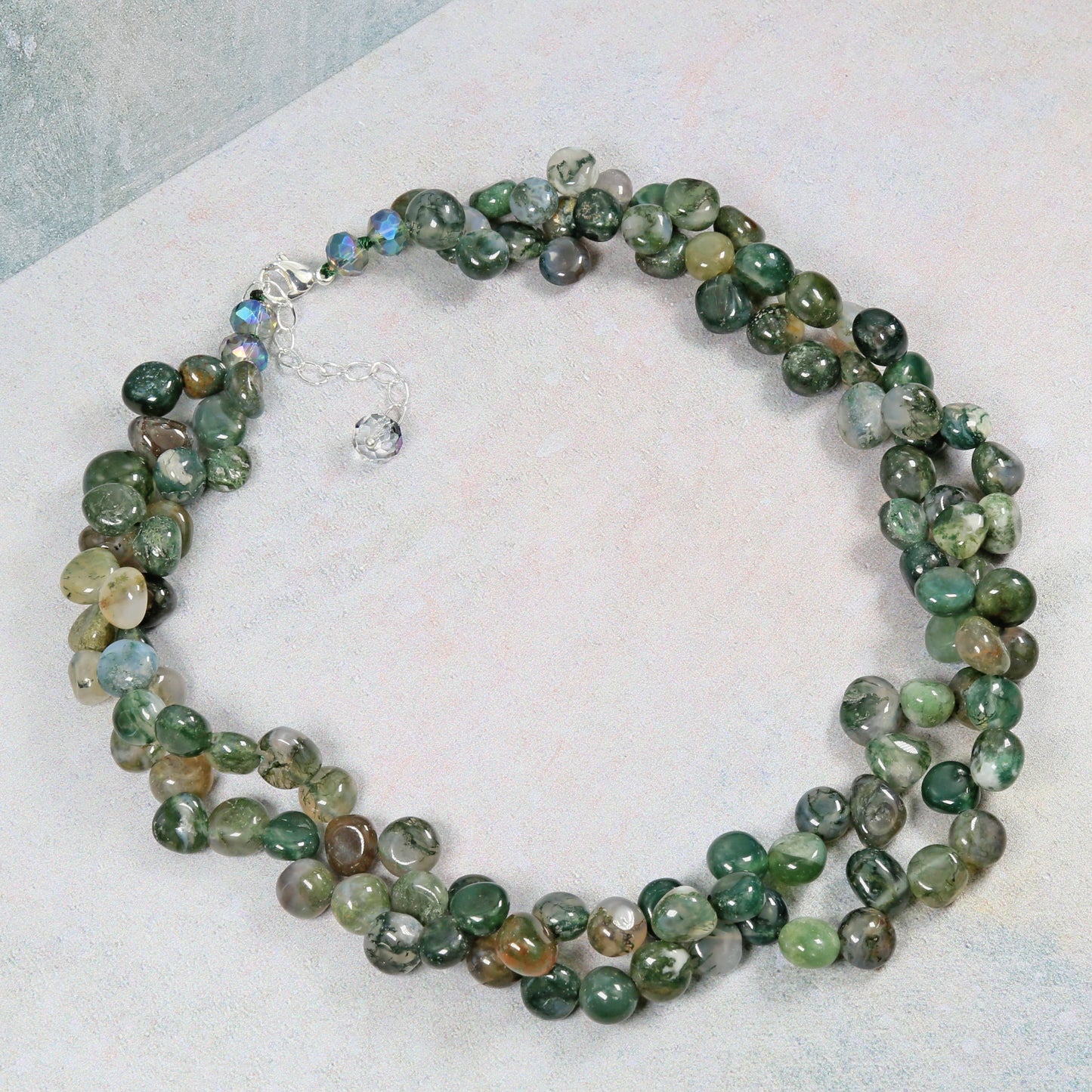 Fancy Jasper Torsade Necklace