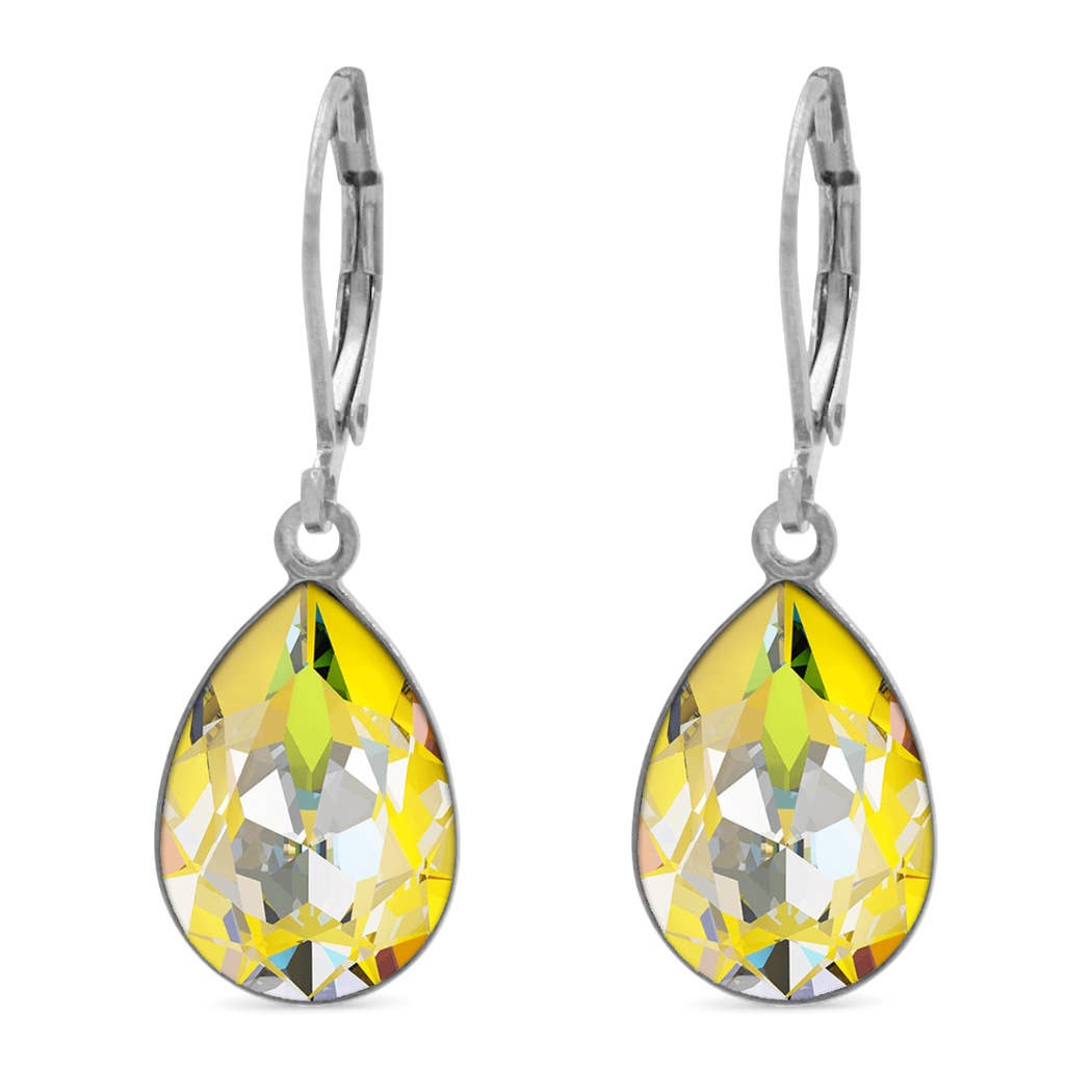 Soul Collection - Trophelia Drop Earrings with Premium Crystal