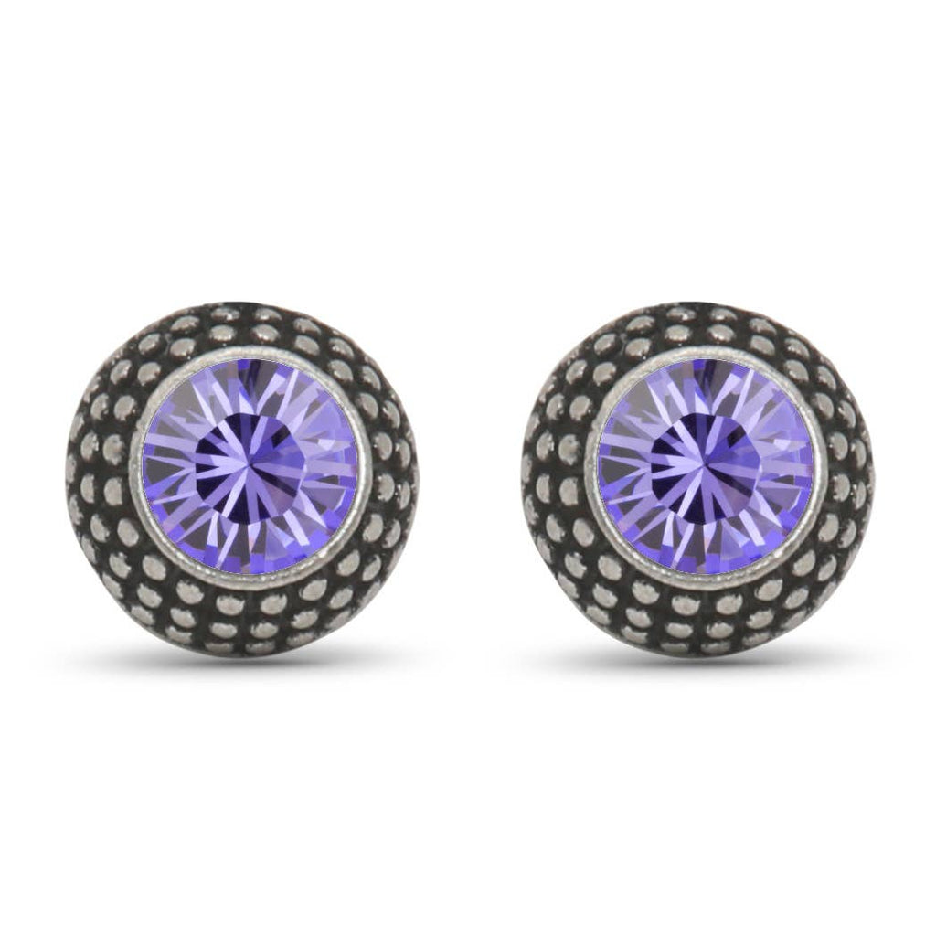 Soul Collection - Lea stud earrings with premium crystal
