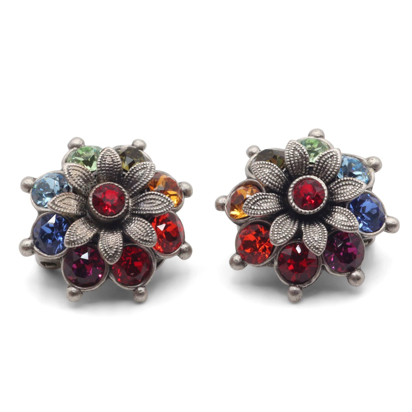 Soul Collection - Ear clip Blossom Flavia with Premium Crystal