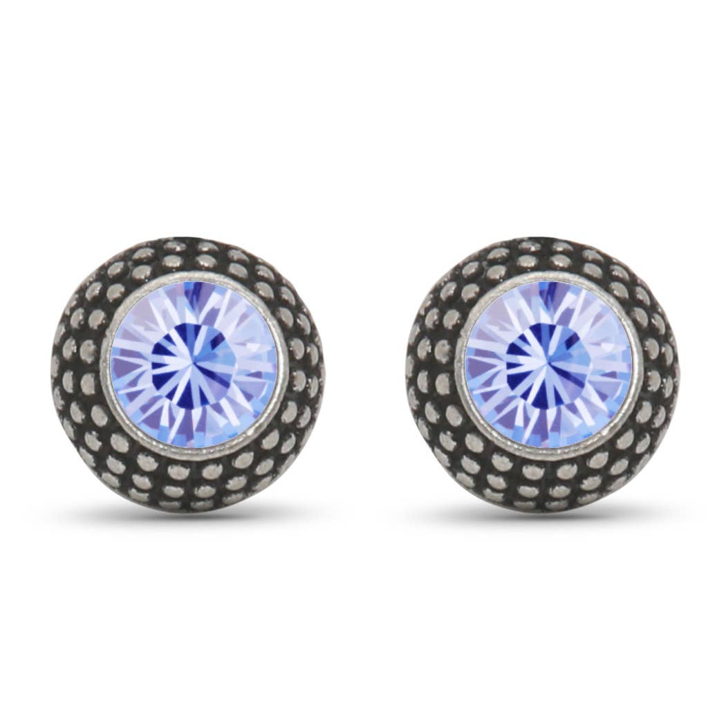 Soul Collection - Lea stud earrings with premium crystal