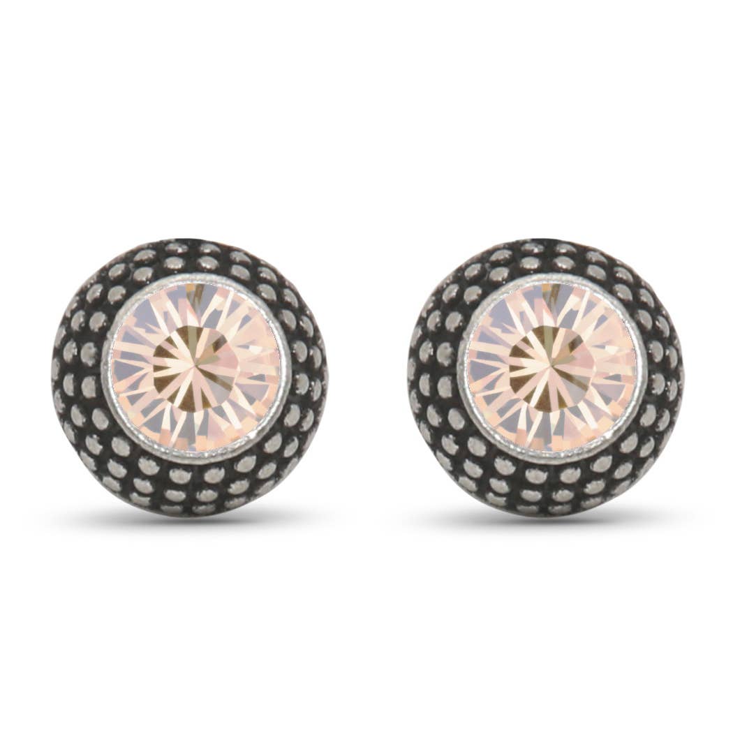 Soul Collection - Lea stud earrings with premium crystal