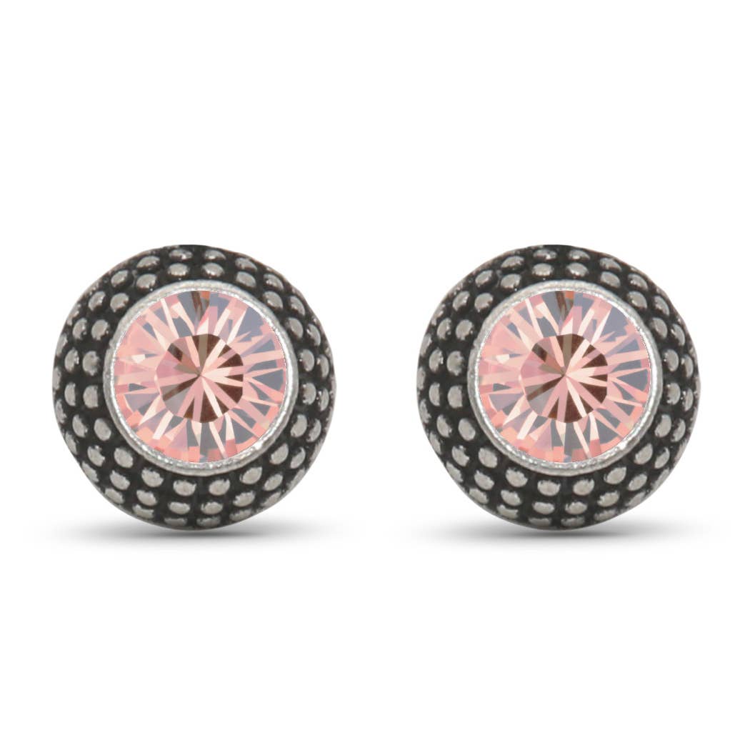 Soul Collection - Lea stud earrings with premium crystal