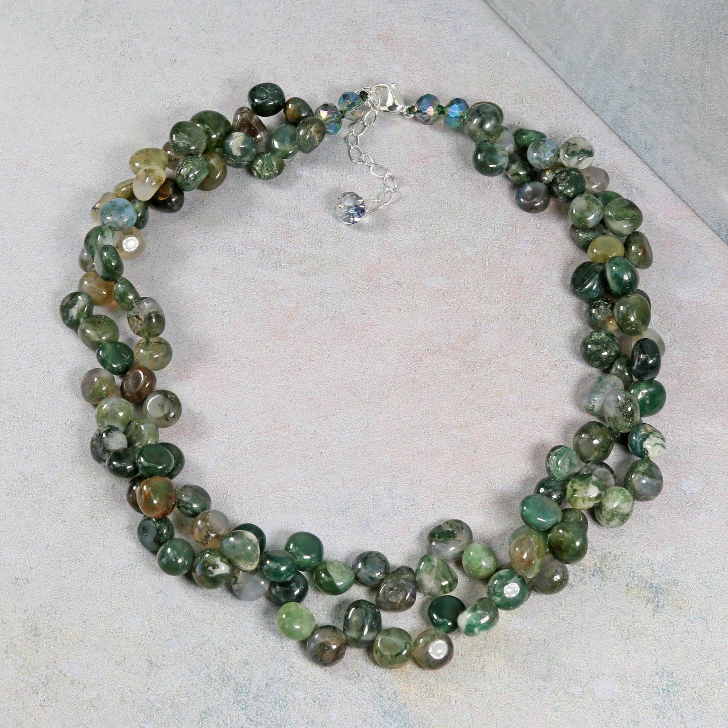 Fancy Jasper Torsade Necklace