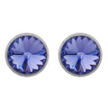 Soul Collection - Titanium stud earrings Laura with premium crystal