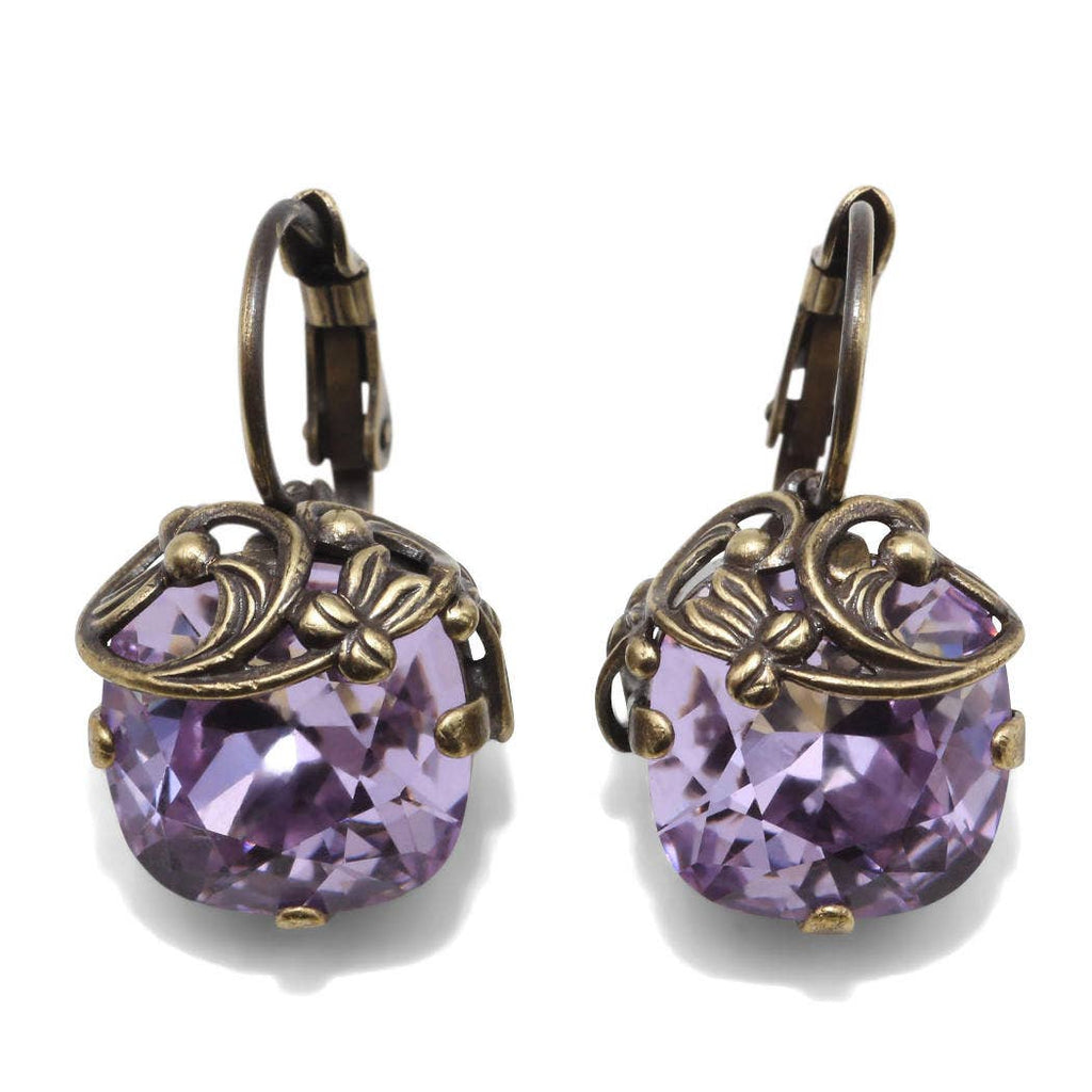 Soul Collection - Valentina drop earrings with premium crystal