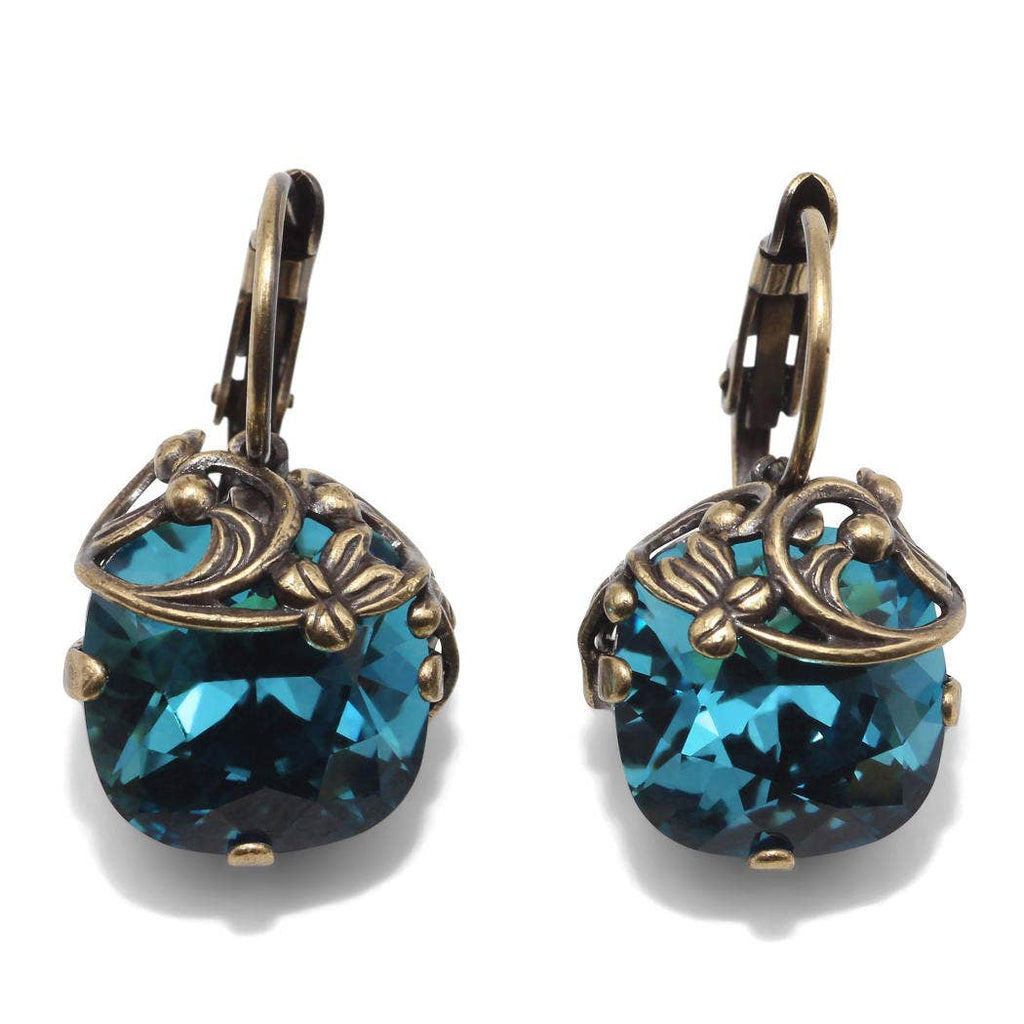 Soul Collection - Valentina drop earrings with premium crystal