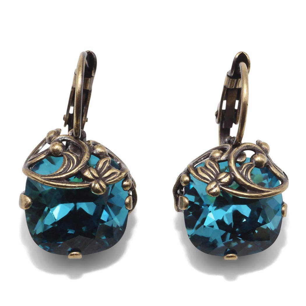 Soul Collection - Valentina drop earrings with premium crystal