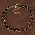 GirlyPirateCo - Vintage Elegant 18K Gold Plated Crystal Choker Necklace