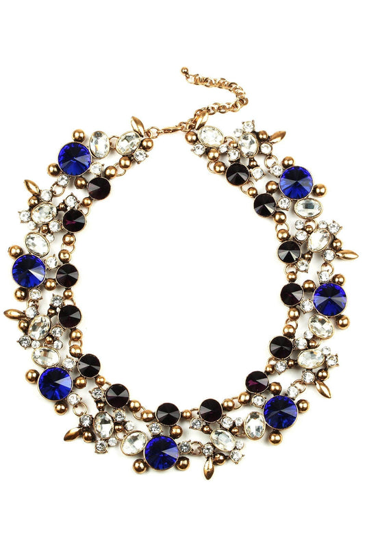 Eye Candy Los Angeles - Alta Necklace - Blue