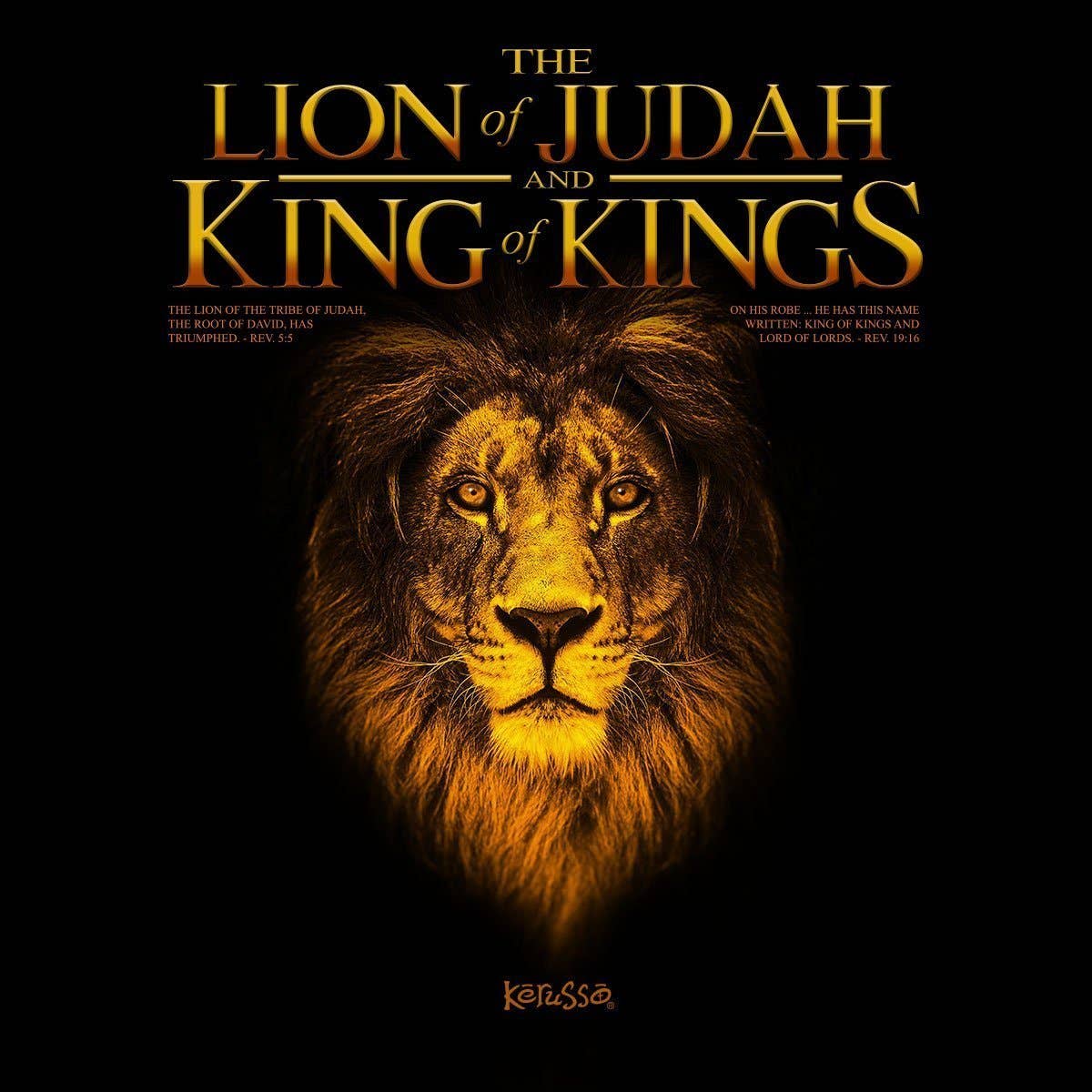 Kerusso - Kerusso Christian T-Shirt King Lion